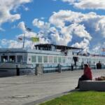 Aussen Anleger Hafen Frühling